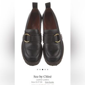 See by Chloe loafers